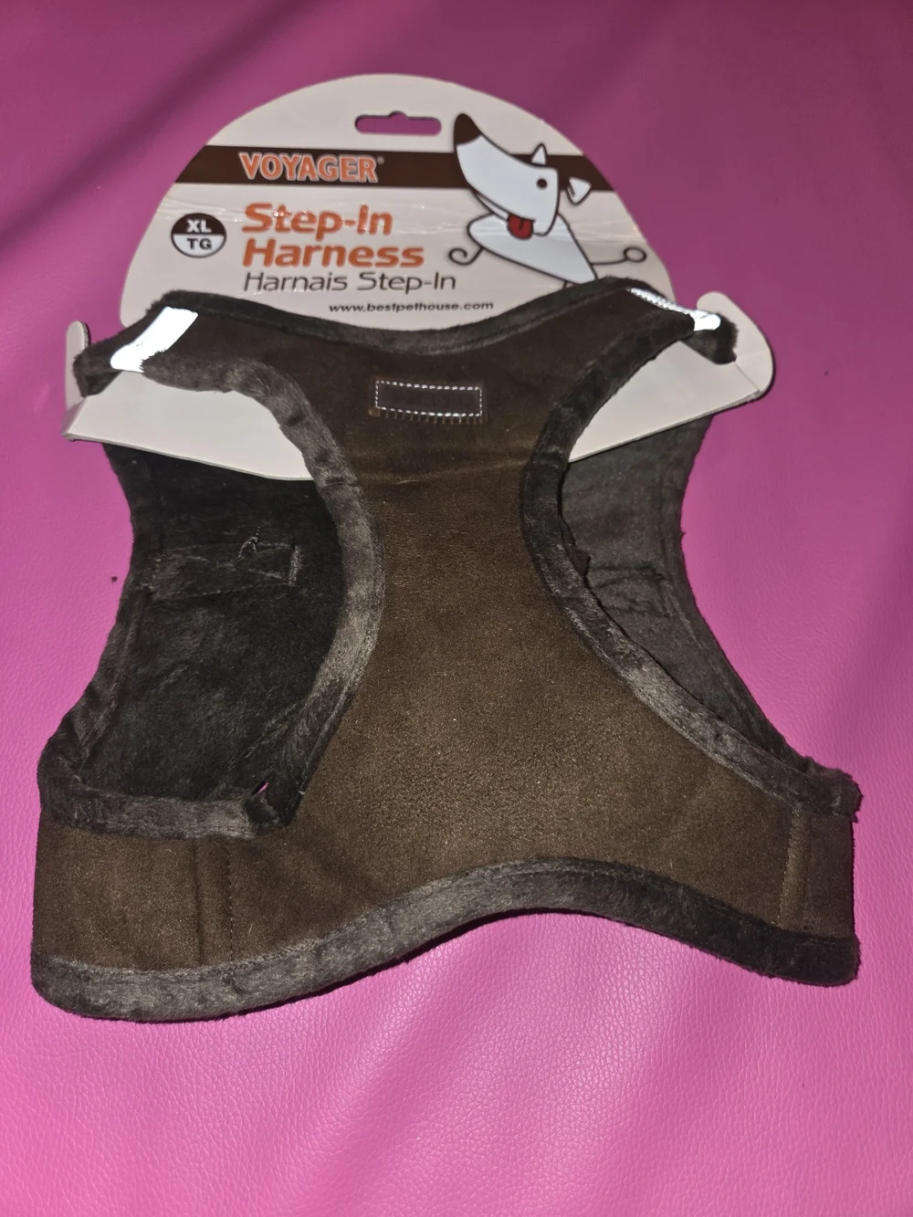Voyager Step-In Dog Harness - Brown (XL)
